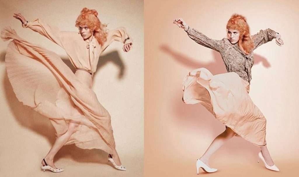 Congelando a la modelo Coco Rocha