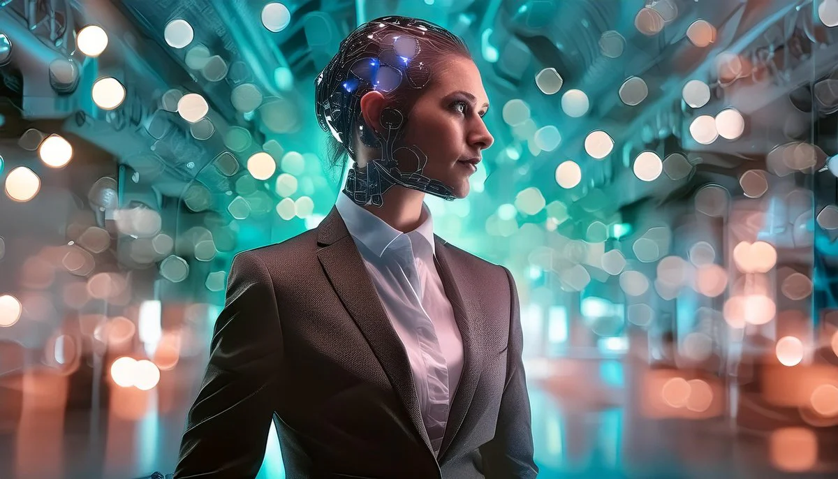 Inteligencia Artificial: La Tendencia del Futuro y Sus Aplicaciones Actuales 1 androide con IA