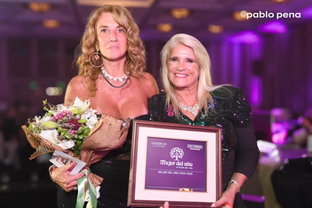 Beatriz Manaro en evento Mujer del Año 2025 de Juan Herrera Producciones. Foto Pablo Pena Fotografía