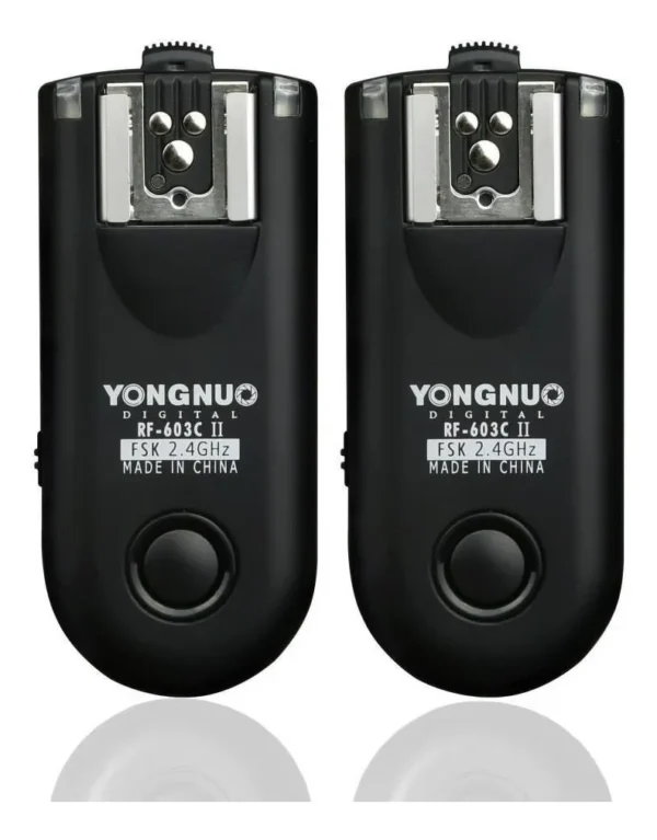 Radio Disparador De Flash = Yongnuo Rf602=2 - Nikon
