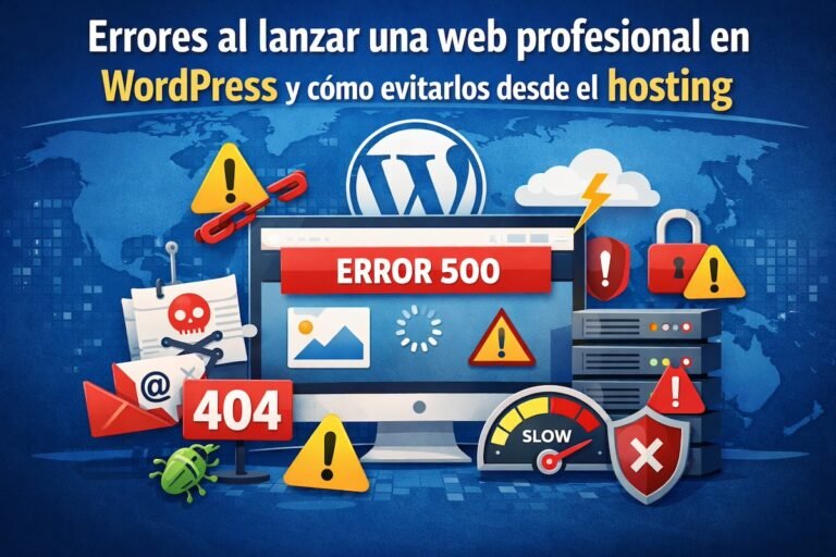 errores web