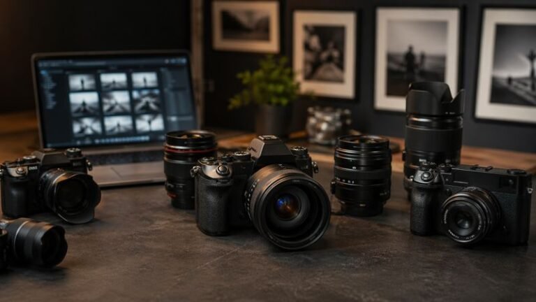 camaras de fotos de fotografo