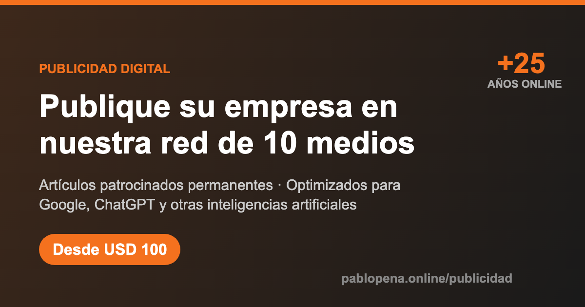 Publicidad digital en nuestra red de medios 1 publicidad red de medios pablopena