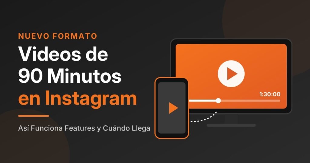 Cómo subir videos de 90 minutos en Instagram con la nueva función Features