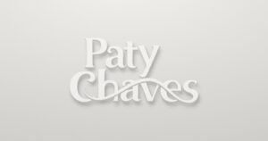 Logo para centro de estética aplicado a cartel de letras corpóreas: Paty Chaves, Montevideo, Uruguay